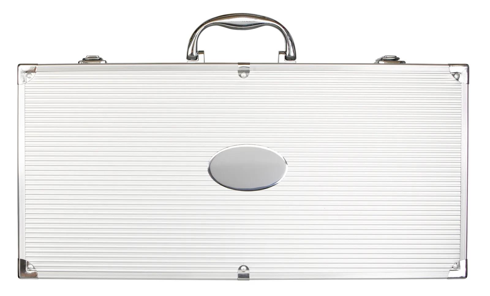 BBQ Grilling Tool Set Aluminum Case Stainless Steel - 10 Piece - product view 4