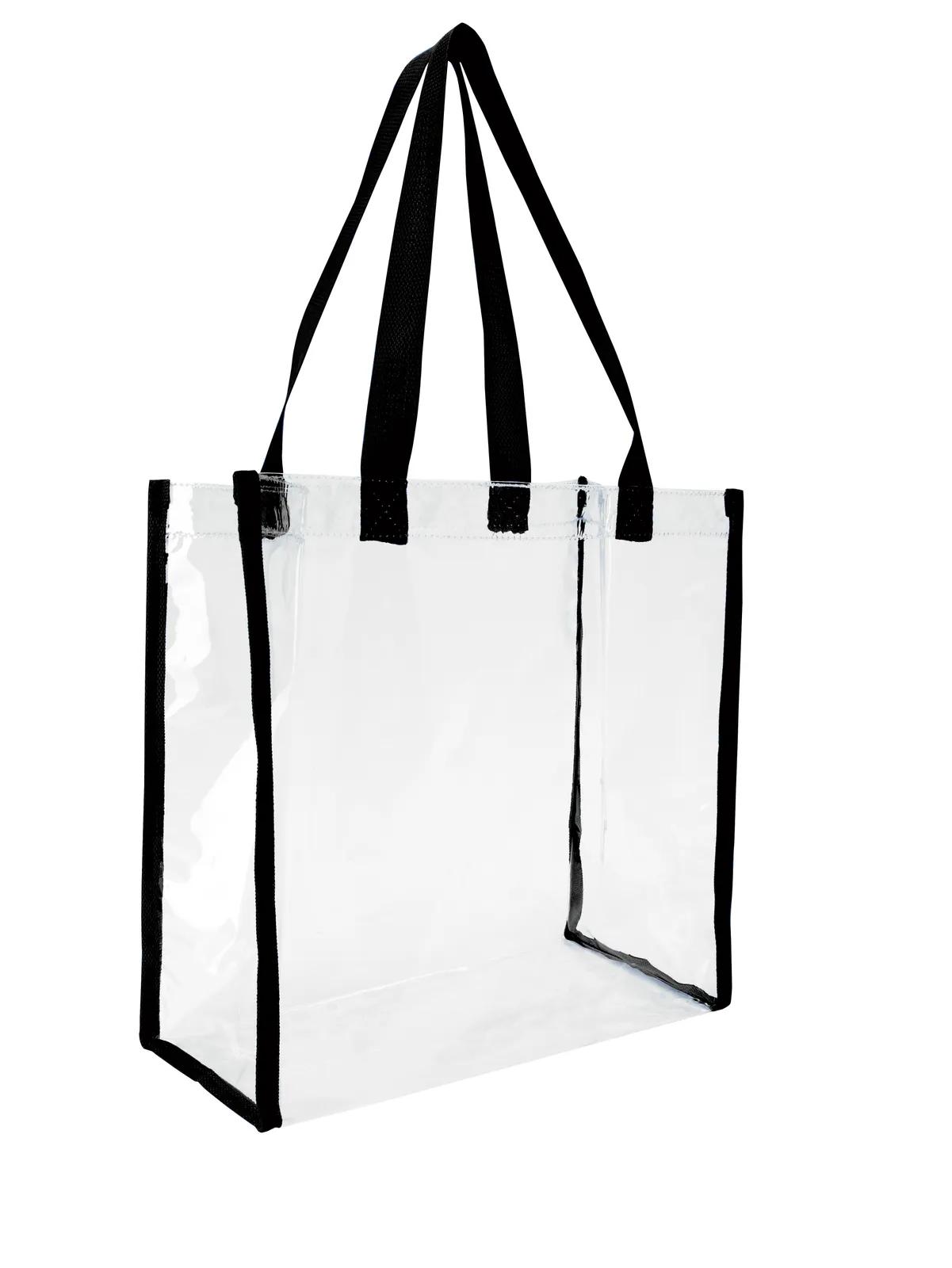 Clear Game Tote NFL Policy Compliant Open Compartment - 12 x 12 x 6 in - product view 6