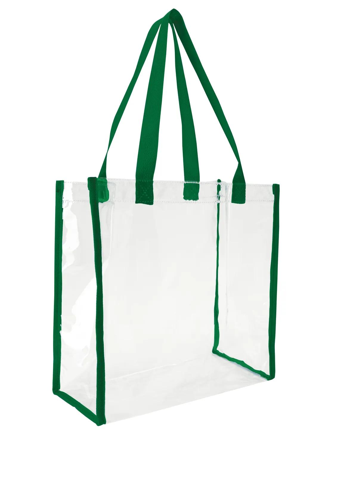 Clear Game Tote NFL Policy Compliant Open Compartment - 12 x 12 x 6 in - product view 9