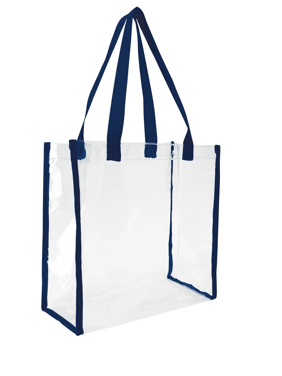 Clear Game Tote NFL Policy Compliant Open Compartment - 12 x 12 x 6 in - product view 10