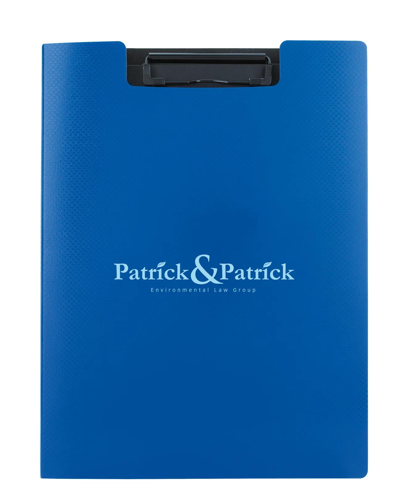 Clipboard Folder Interior Pocket Business Card Slot - 12.625 x 9.5 in - product view 4