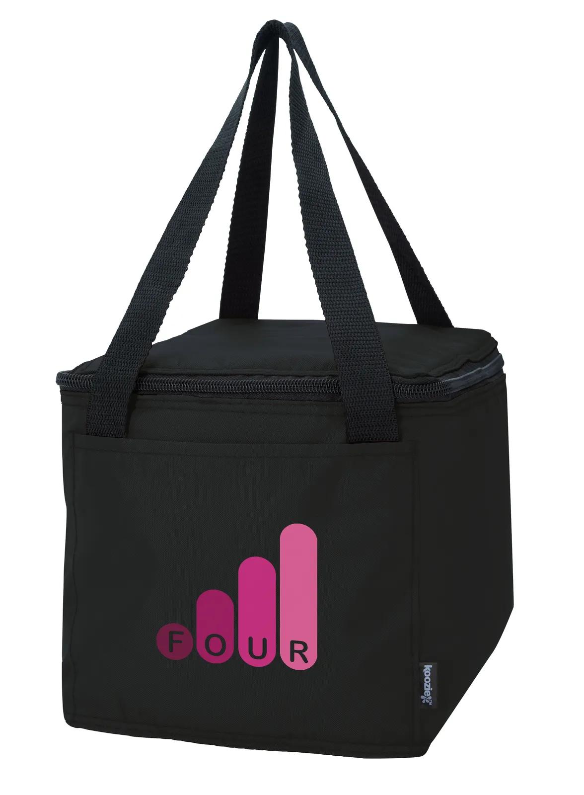 Square Cooler PEVA Liner Heat Sealed Front Pocket - 8 x 8 x 8 in - product view 2