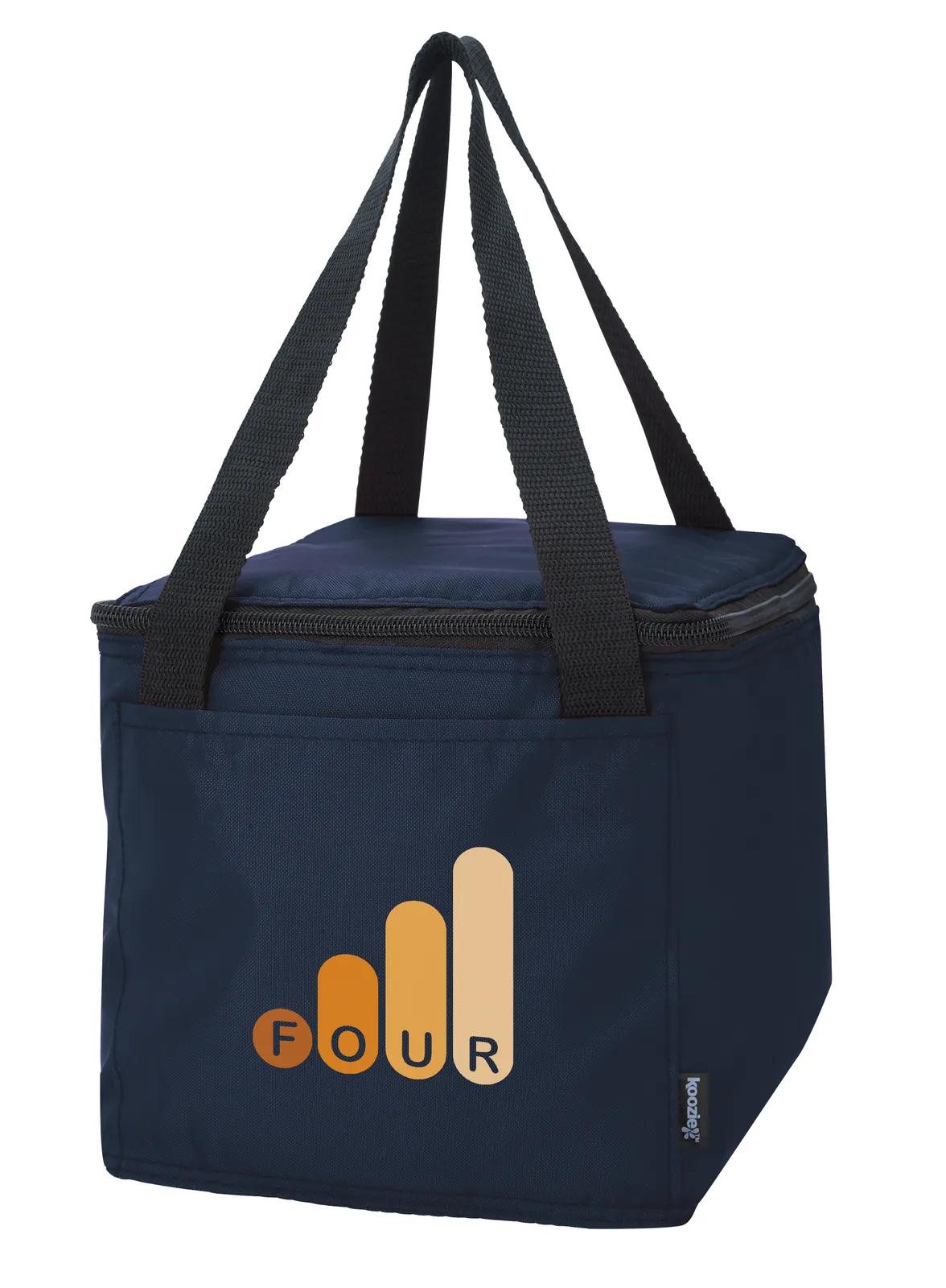 Square Cooler PEVA Liner Heat Sealed Front Pocket - 8 x 8 x 8 in - product view 4