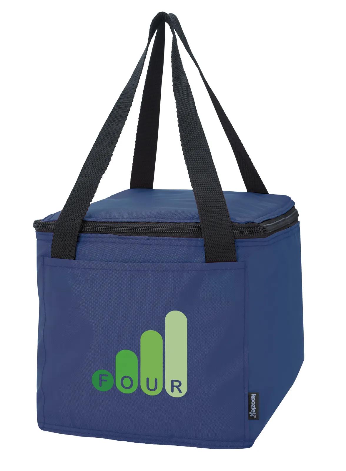 Square Cooler PEVA Liner Heat Sealed Front Pocket - 8 x 8 x 8 in - product view 5