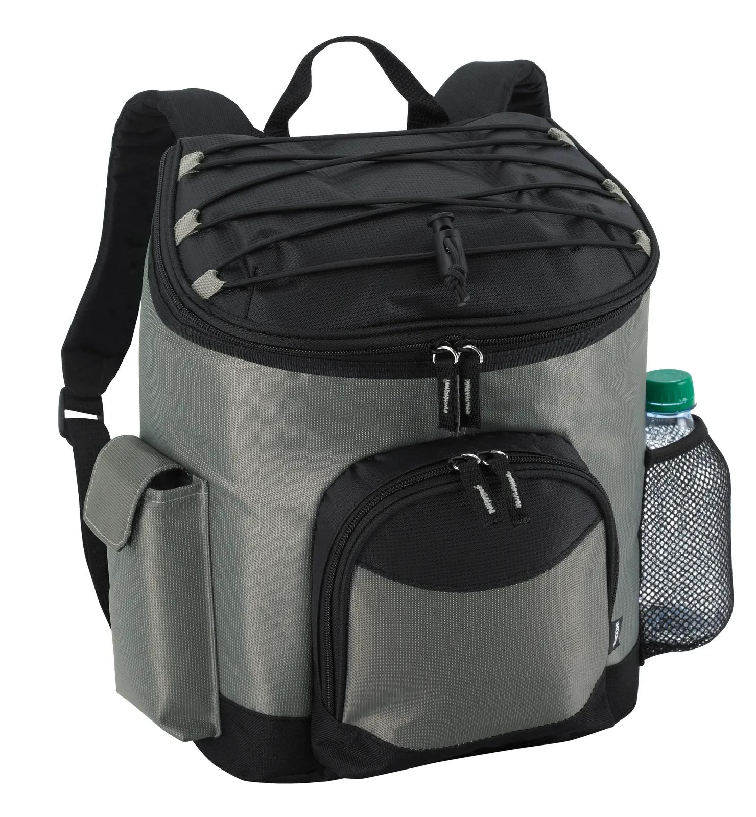 Cooler Backpack 10 Can Capacity Phone Side Pocket - 13.25 x 10.5 x 6.625 in - product view 2