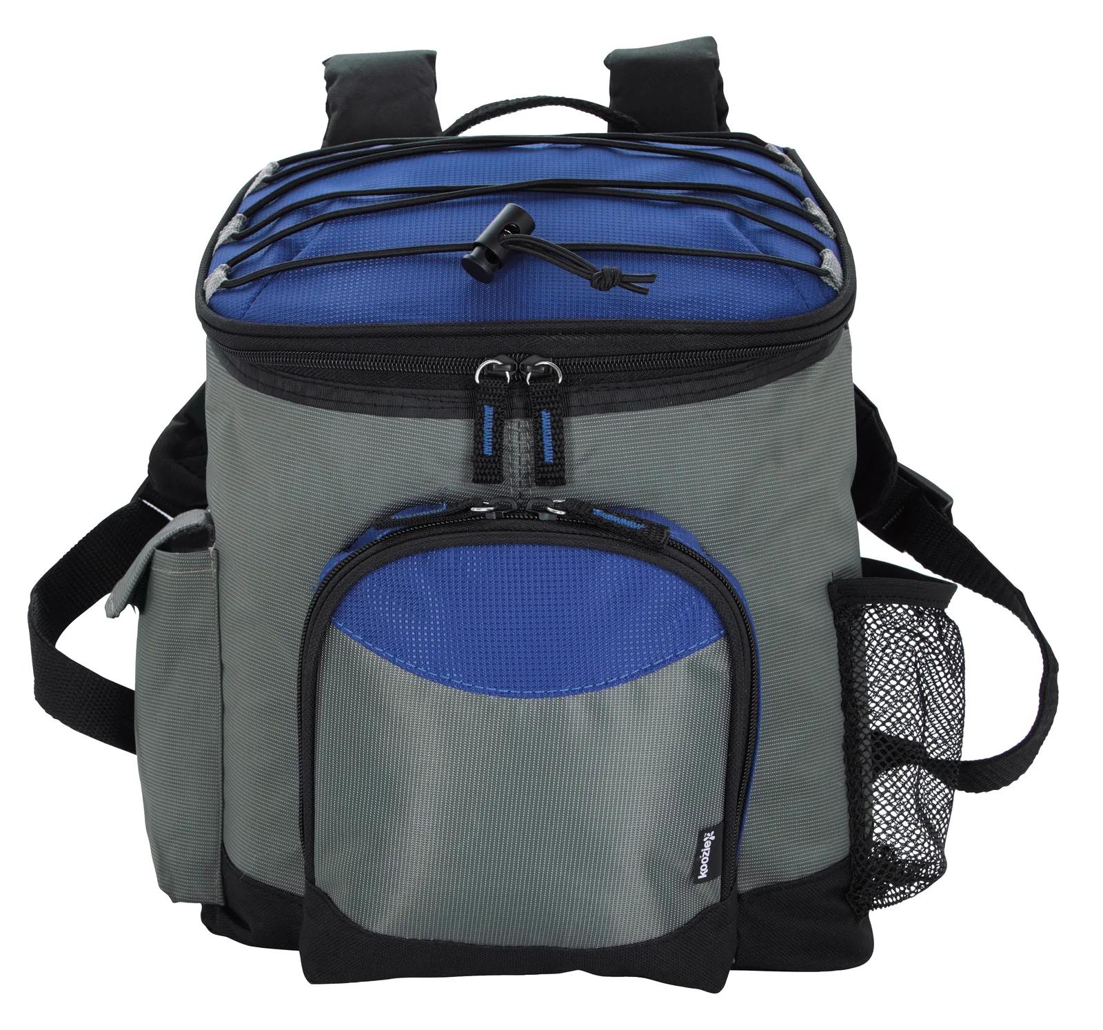 Cooler Backpack 10 Can Capacity Phone Side Pocket - 13.25 x 10.5 x 6.625 in - product view 19