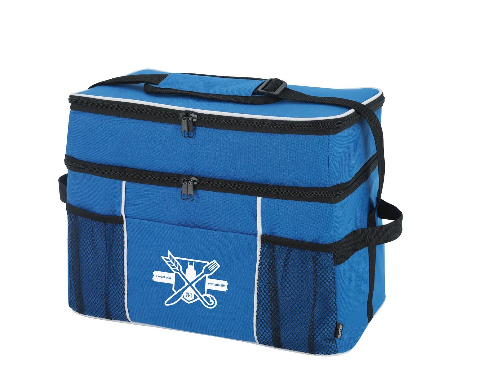 Double Compartment Cooler Bag 30 Can - 11 x 14 x 8.5 in - product view 3