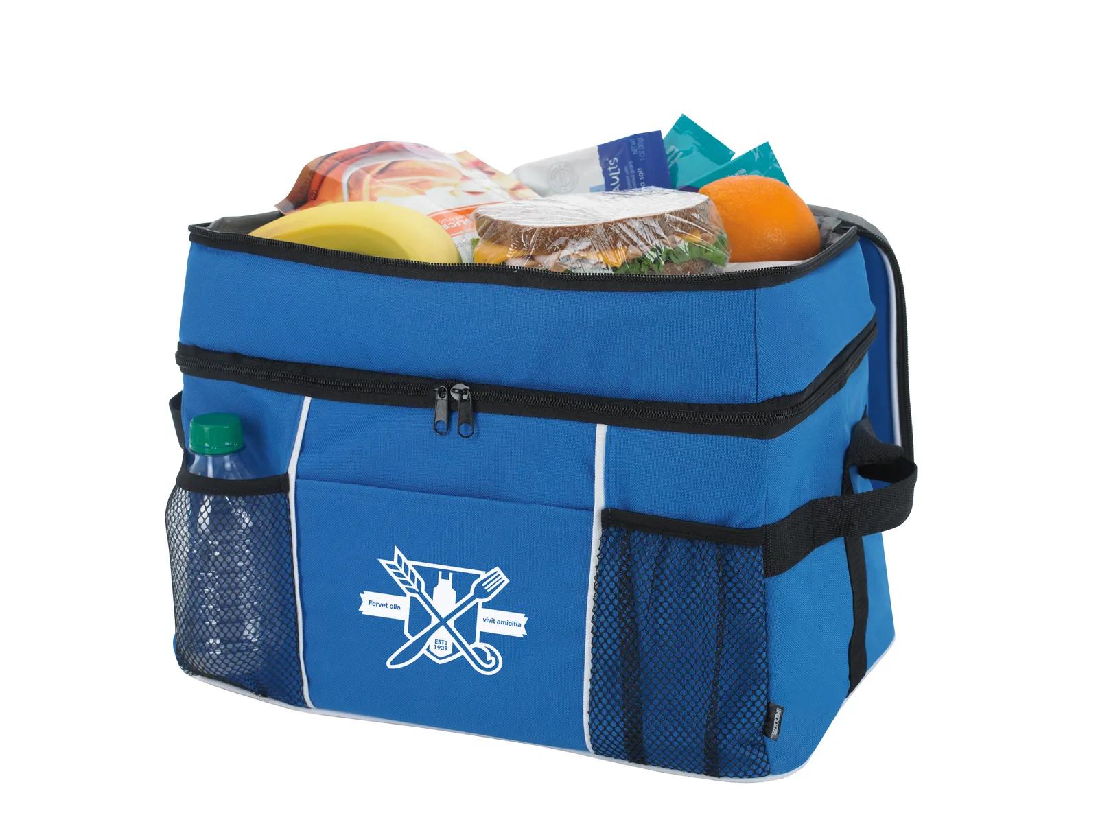 Double Compartment Cooler Bag 30 Can - 11 x 14 x 8.5 in - product view 5