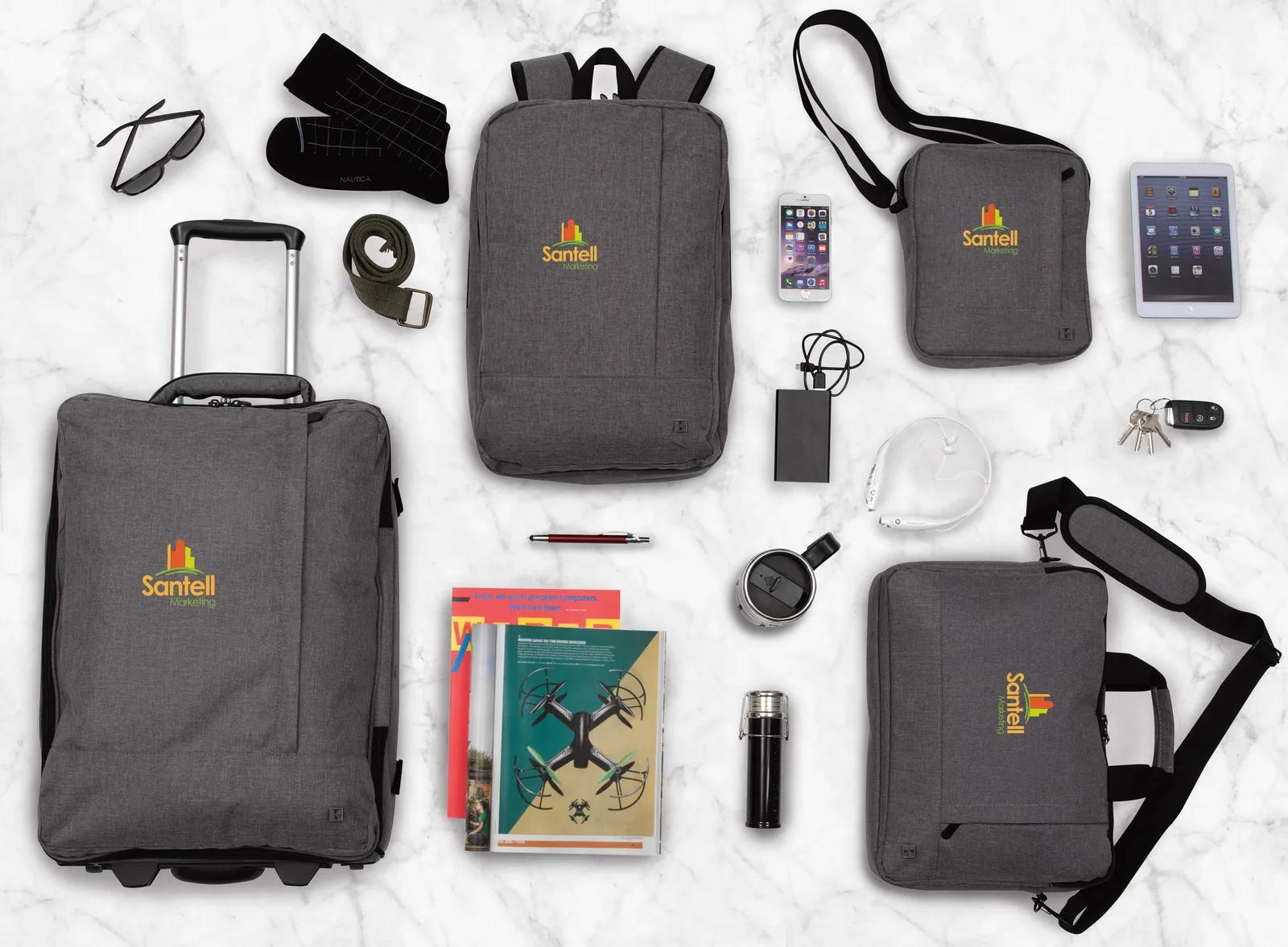 Business Backpack Padded Laptop Compartment - 17.375 x 11 in - product view 6