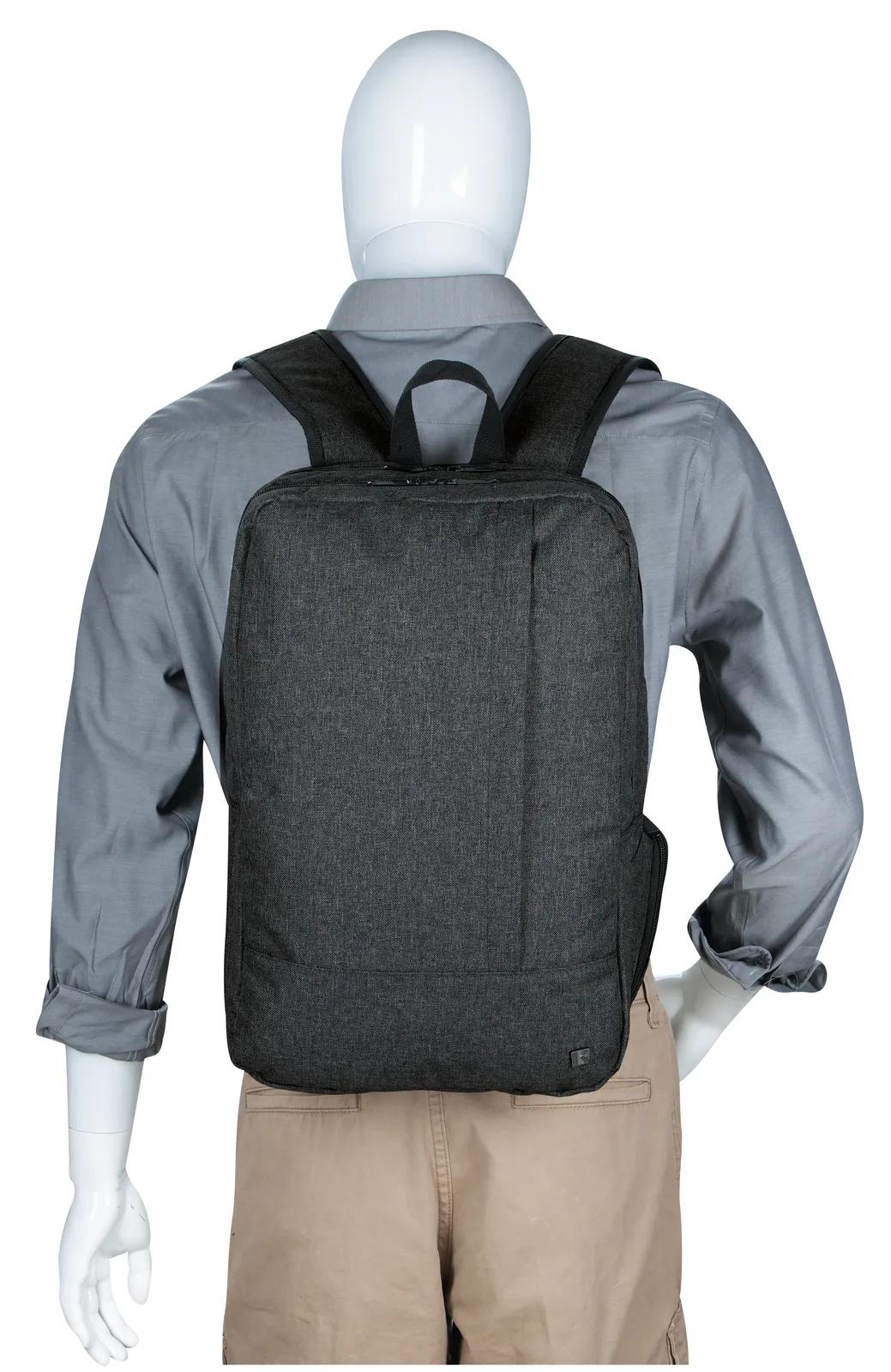 Business Backpack Padded Laptop Compartment - 17.375 x 11 in - product view 17