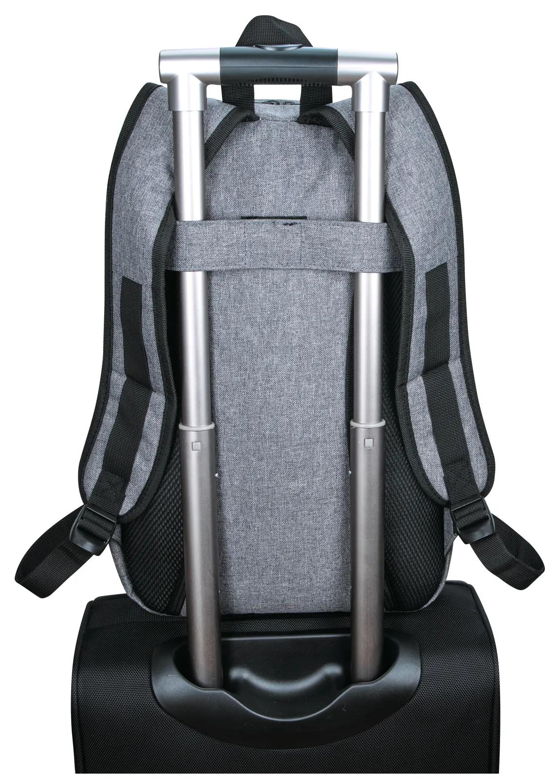 Business Backpack Padded Laptop Compartment - 17.375 x 11 in - product view 22