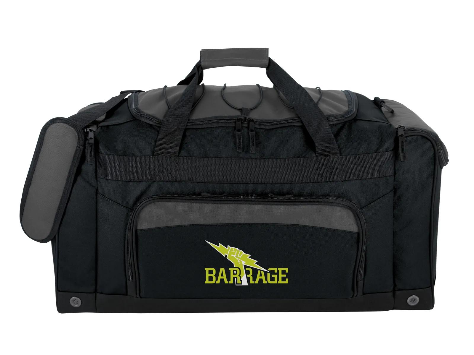 Bungee Top Duffel Bag 600D Polyester - 9.5 x 23.625 x 11 in - product view 8