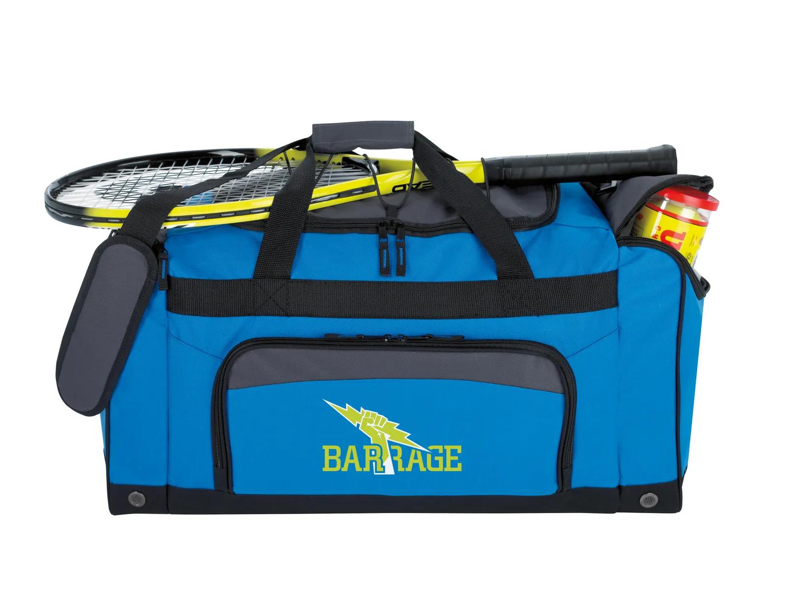 Bungee Top Duffel Bag 600D Polyester - 9.5 x 23.625 x 11 in - product view 10