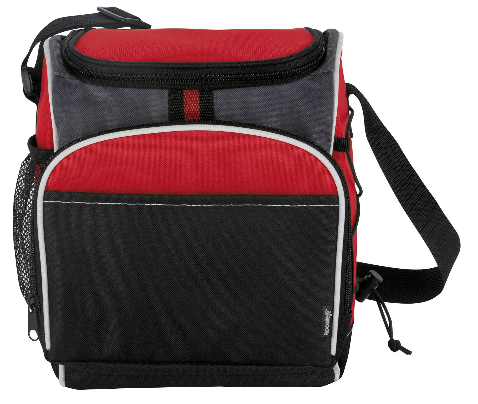 Bungee Cooler Bag Side Mesh Pocket 600D - 10 x 8.25 x 8.5 in - product view 5