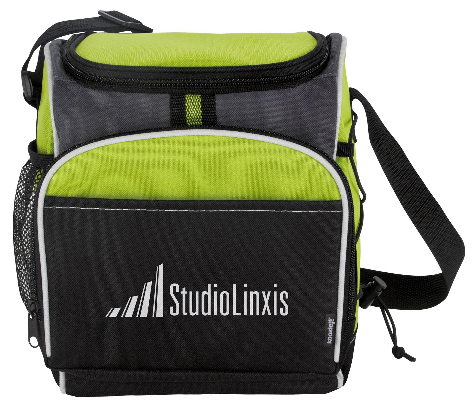 Bungee Cooler Bag Side Mesh Pocket 600D - 10 x 8.25 x 8.5 in - product view 7