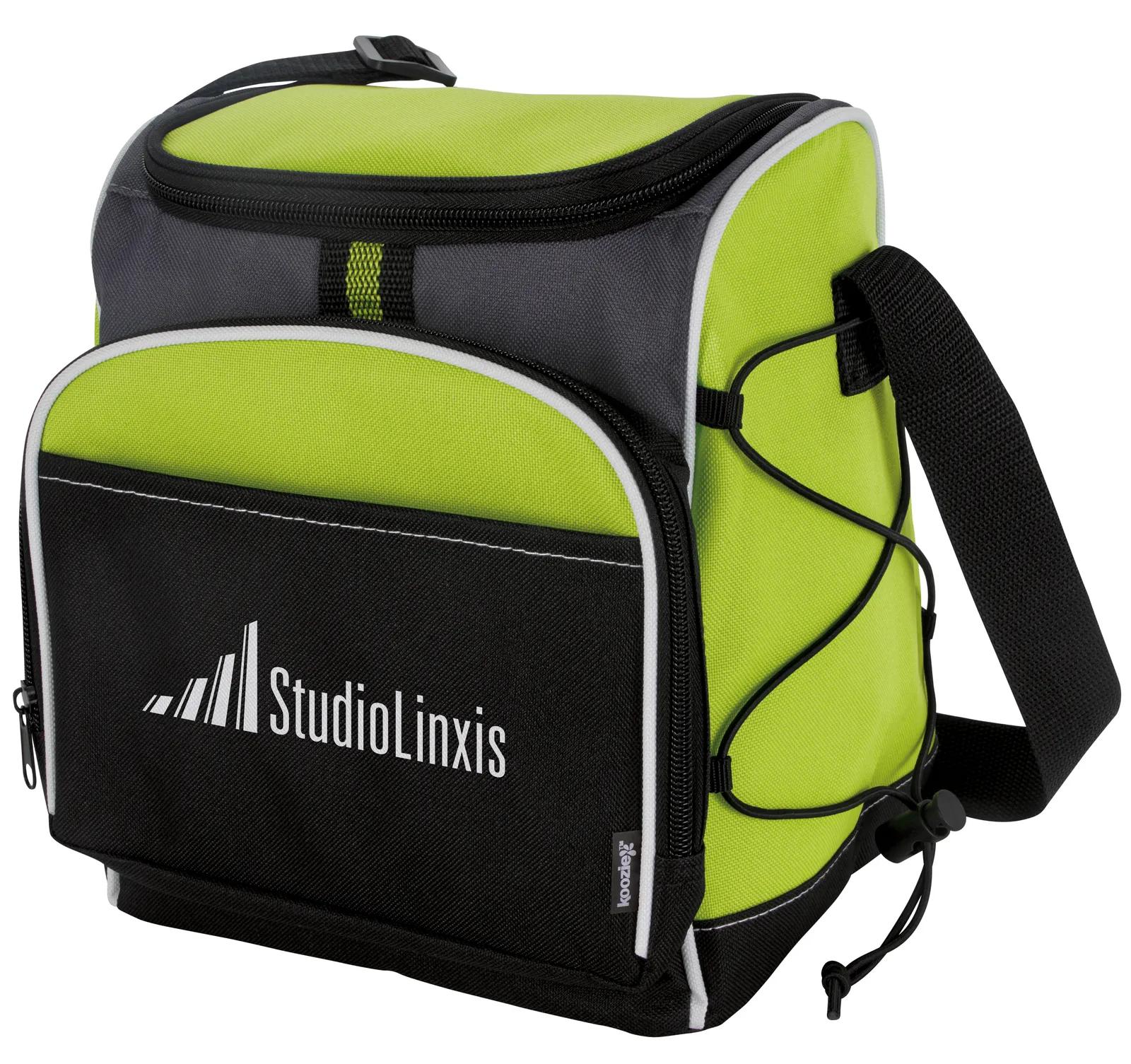 Bungee Cooler Bag Side Mesh Pocket 600D - 10 x 8.25 x 8.5 in - product view 8