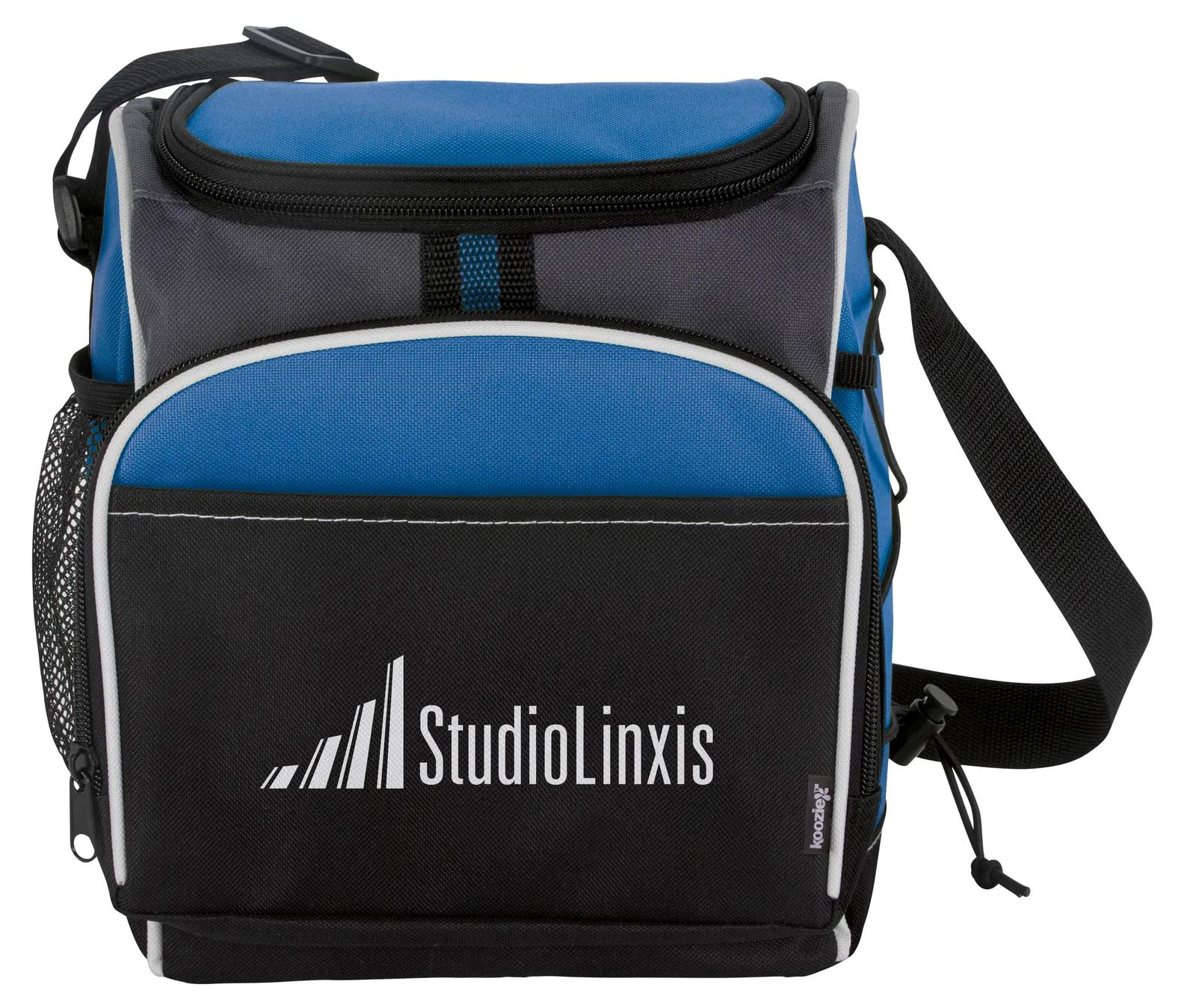 Bungee Cooler Bag Side Mesh Pocket 600D - 10 x 8.25 x 8.5 in - product view 11