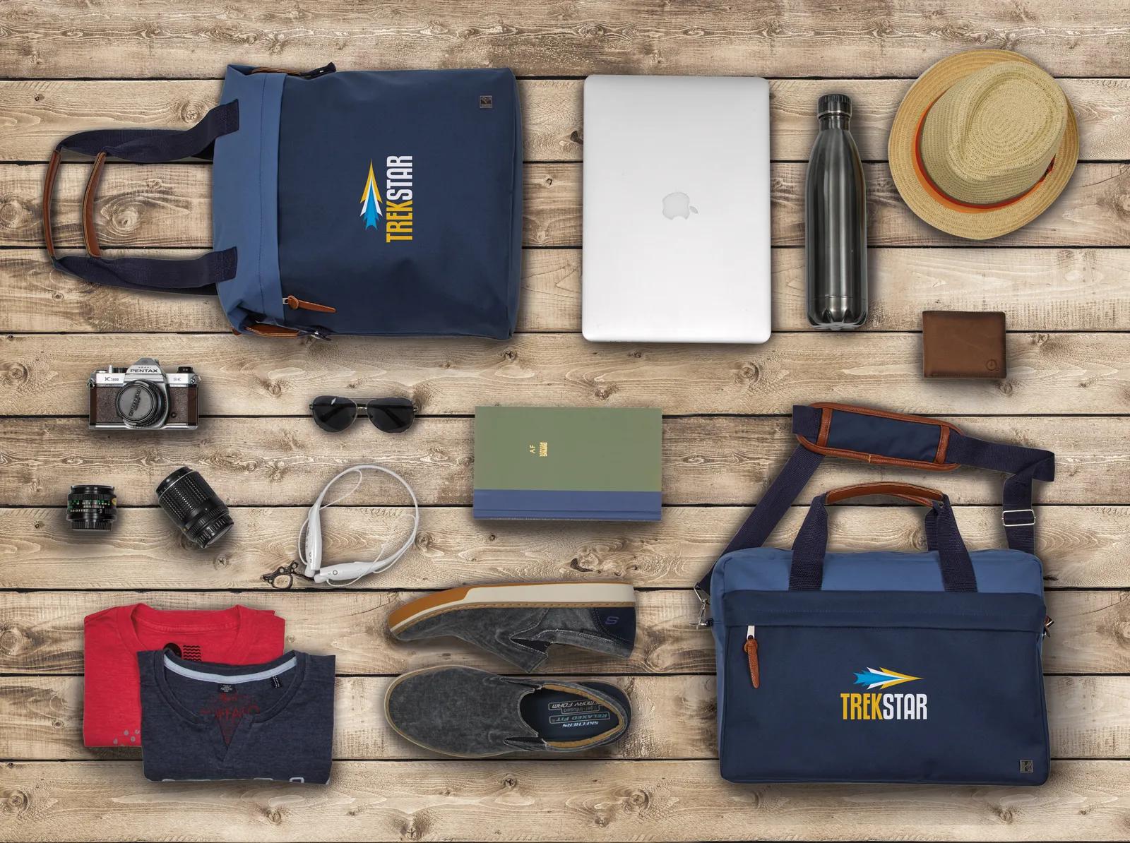 Laptop Briefcase PU Accents Padded Sleeve - 11 x 15.5 x 3.875 in - product view 5