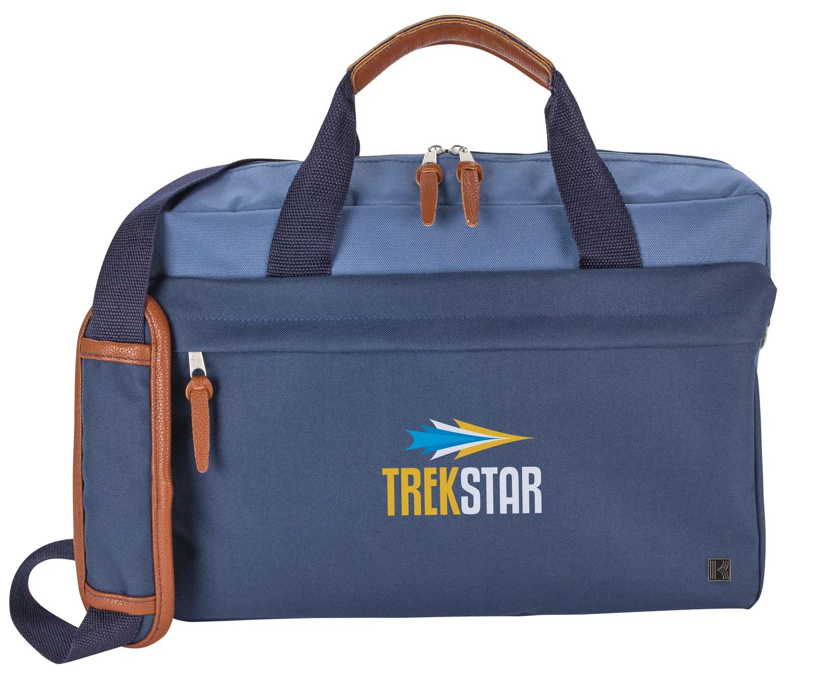 Laptop Briefcase PU Accents Padded Sleeve - 11 x 15.5 x 3.875 in - product view 9