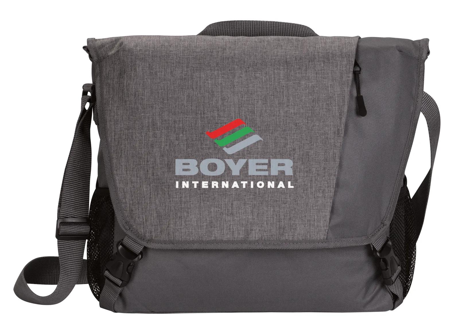 Fold Over Messenger Bag Laptop Sleeve 15 Inch - 12.75 x 14.125 x 4.875 in - product view 3