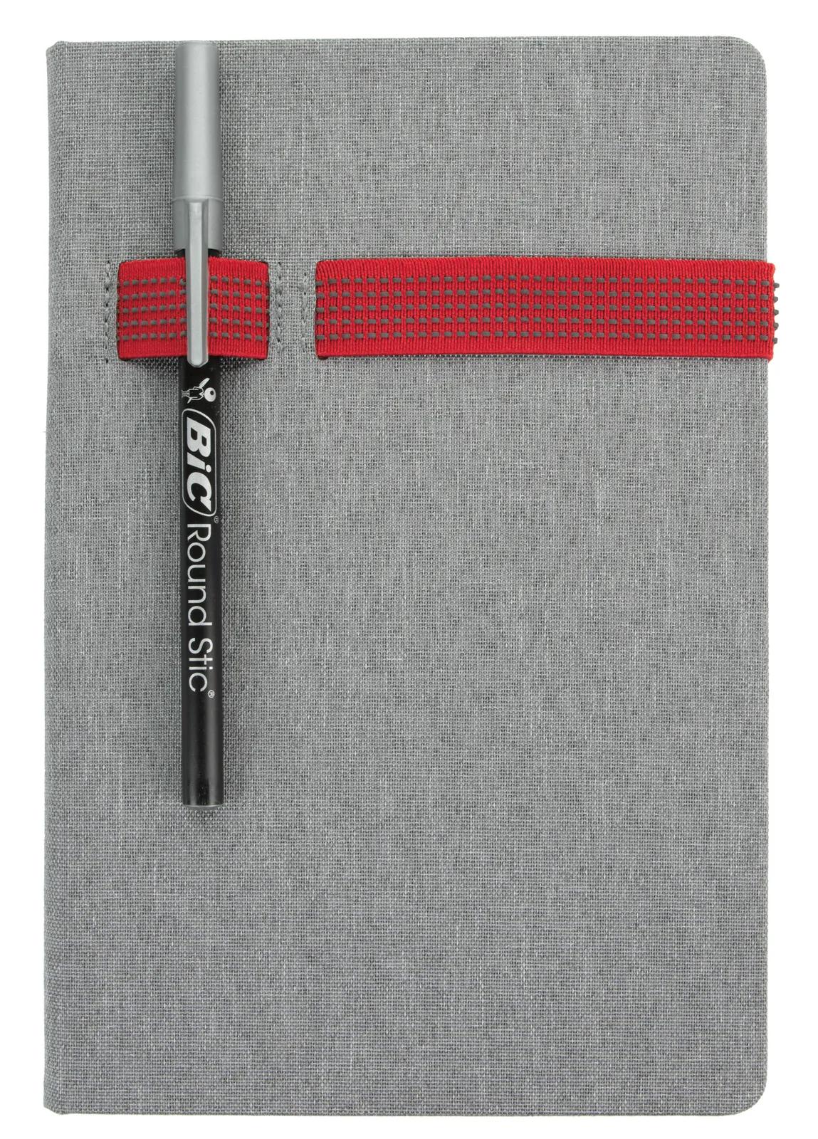 Two-Tone Journal Elastic Band Closure 80 Sheets - 8.5 x 5.75 in - product view 5