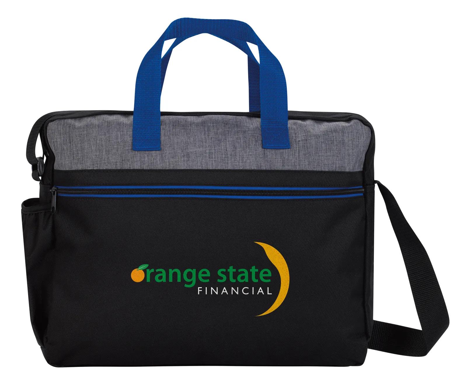 Briefcase Laptop Bag 14 Inch Adjustable Strap - 12.25 x 15 x 3 in - product view 4