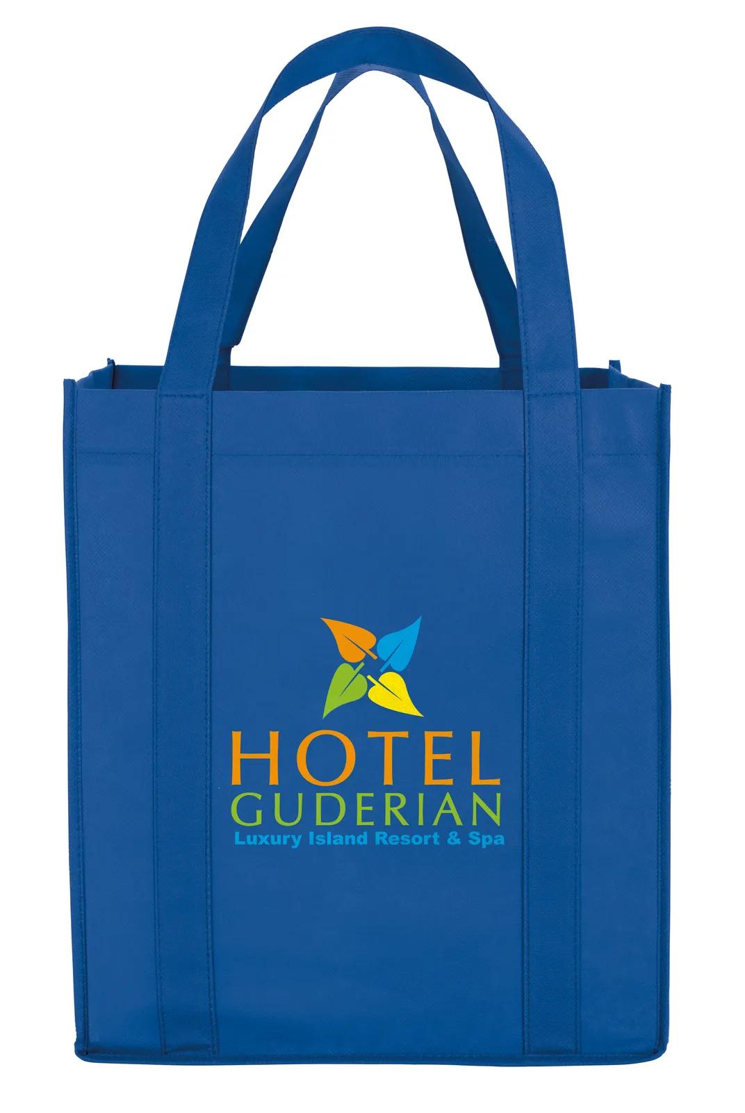 Mega Grocery Tote Reinforced Bottom Non-Woven - 15 x 13 x 10 in - product view 7