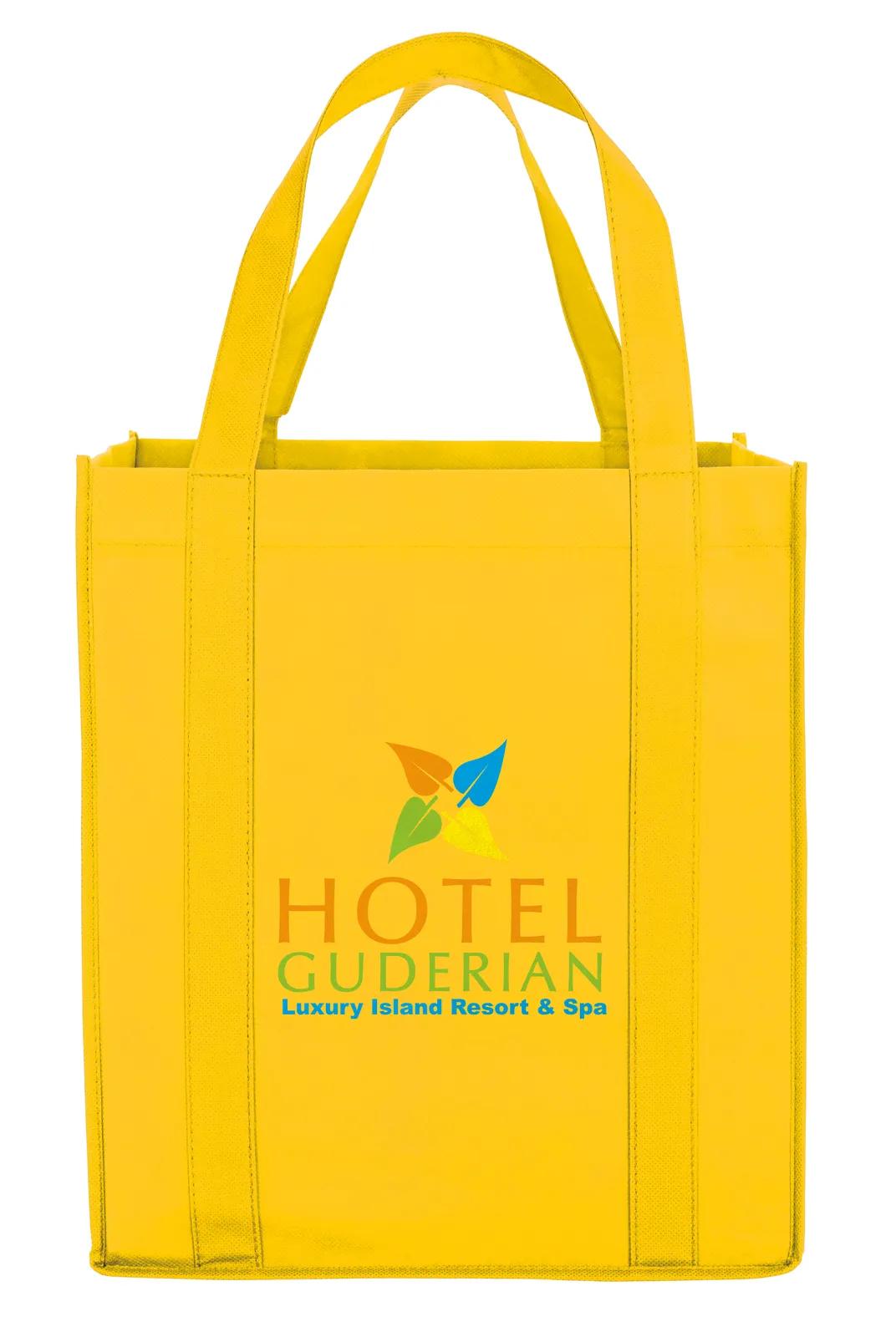 Mega Grocery Tote Reinforced Bottom Non-Woven - 15 x 13 x 10 in - product view 8