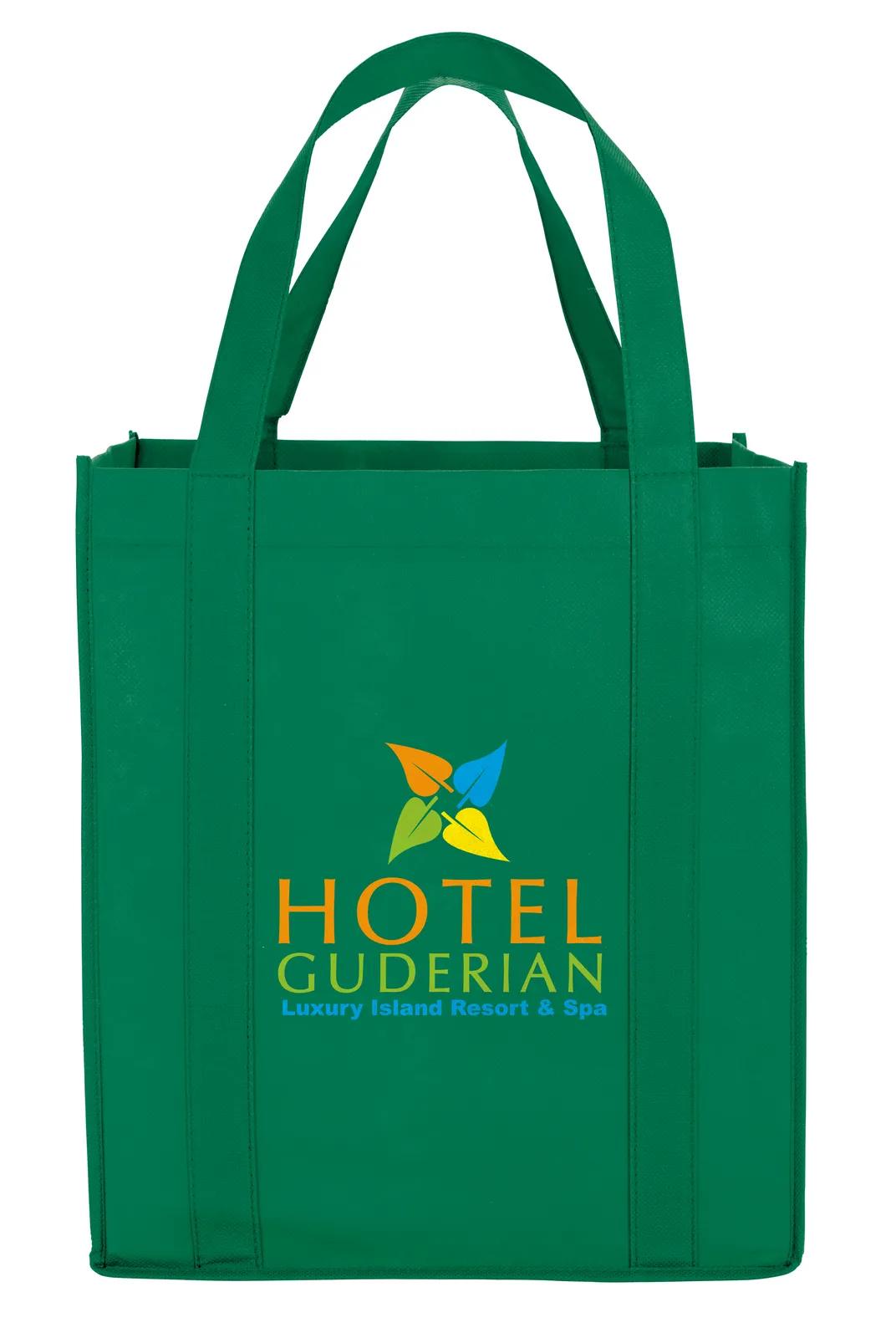 Mega Grocery Tote Reinforced Bottom Non-Woven - 15 x 13 x 10 in - product view 11