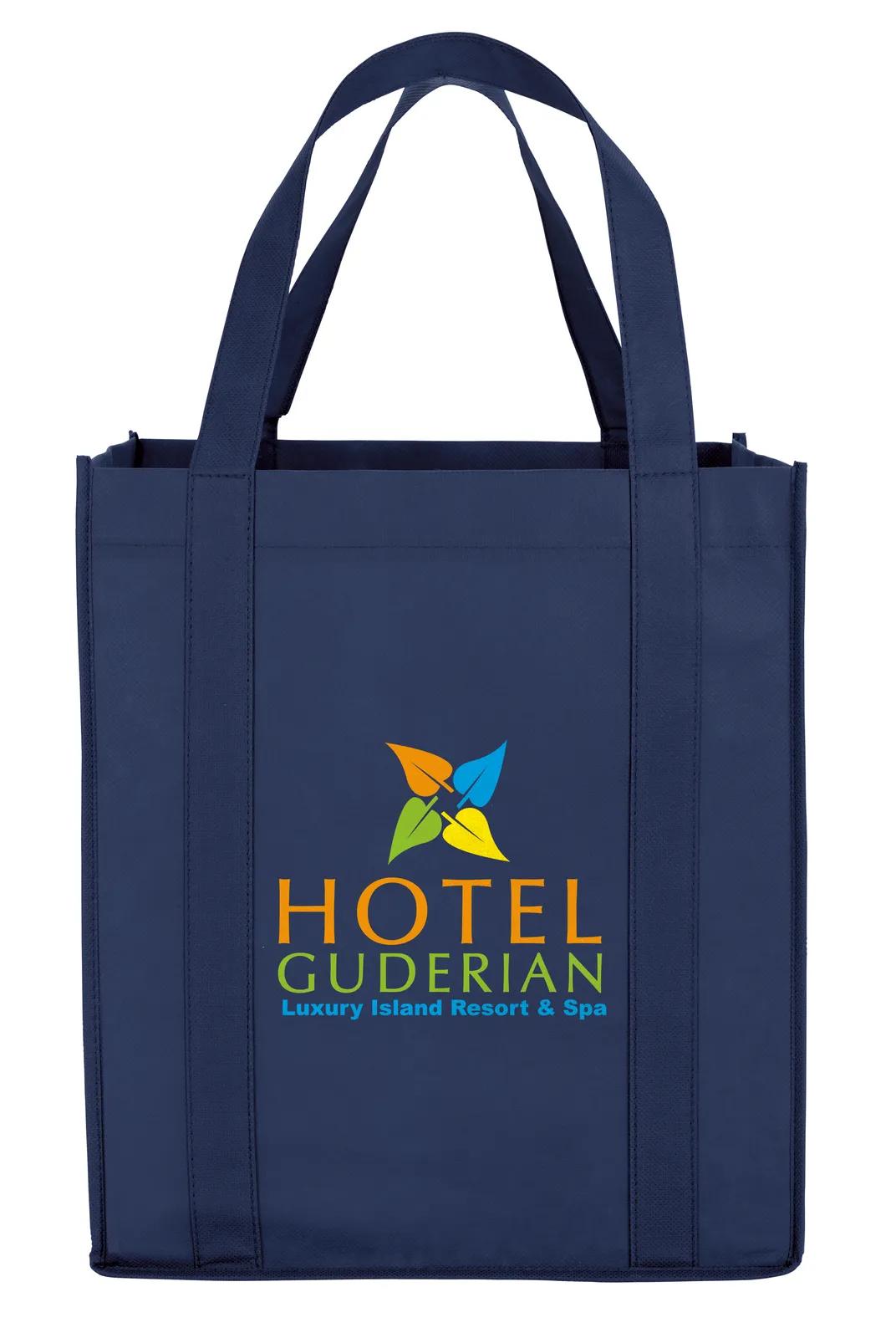 Mega Grocery Tote Reinforced Bottom Non-Woven - 15 x 13 x 10 in - product view 14