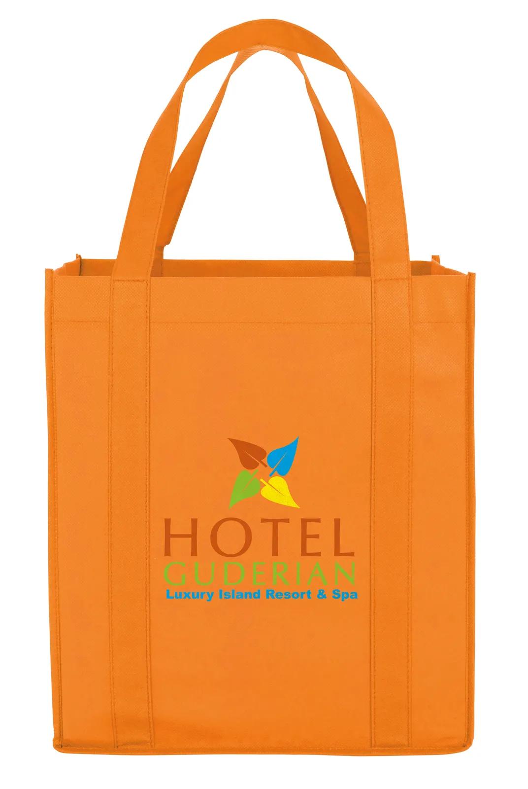 Mega Grocery Tote Reinforced Bottom Non-Woven - 15 x 13 x 10 in - product view 15