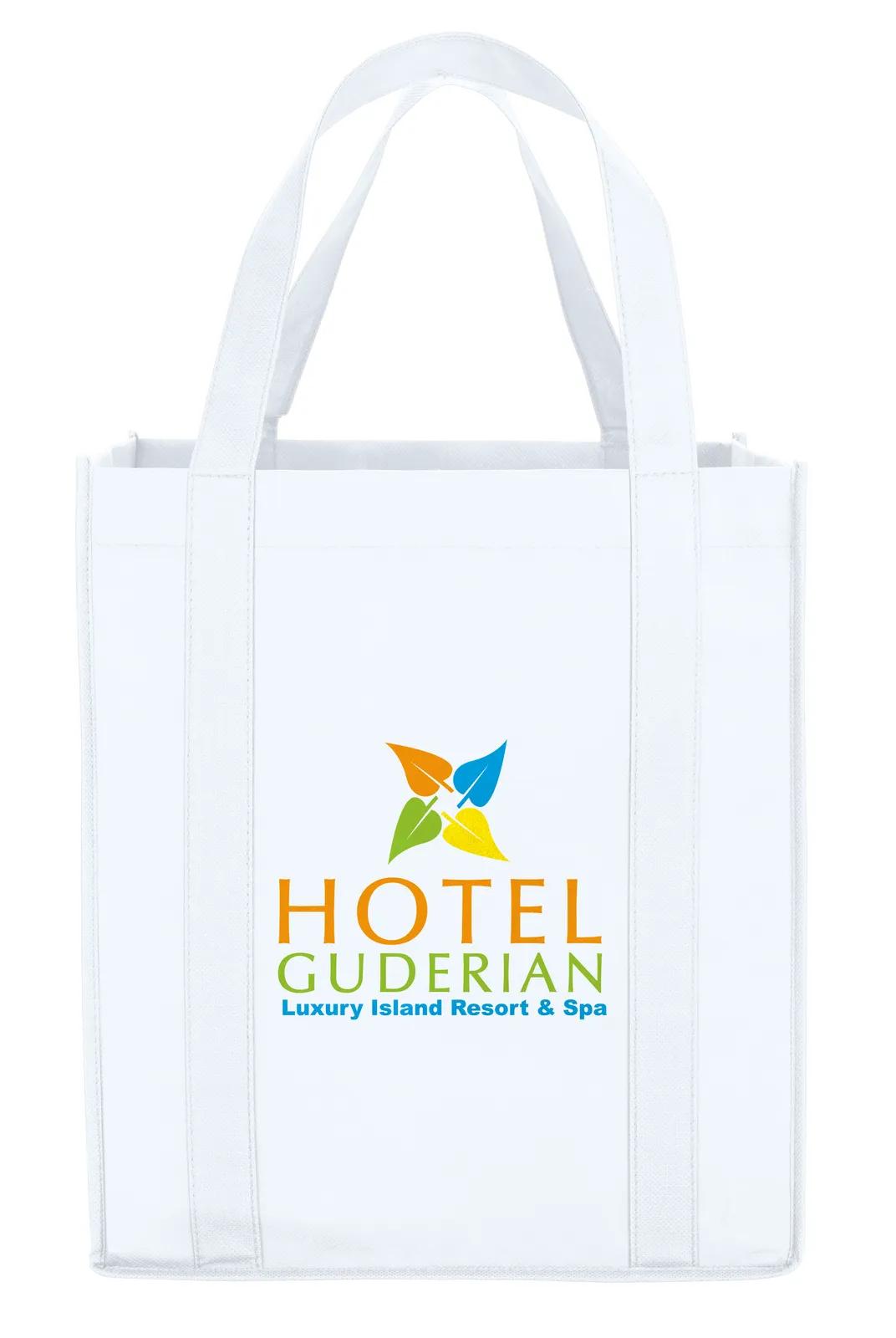 Mega Grocery Tote Reinforced Bottom Non-Woven - 15 x 13 x 10 in - product view 18
