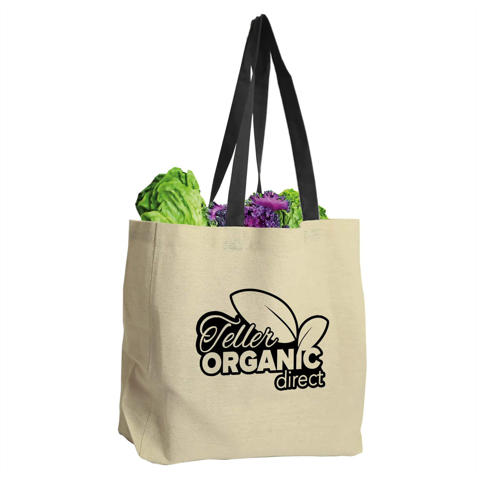 Mega Grocery Tote Reinforced Bottom Non-Woven - 15 x 13 x 10 in - product view 2