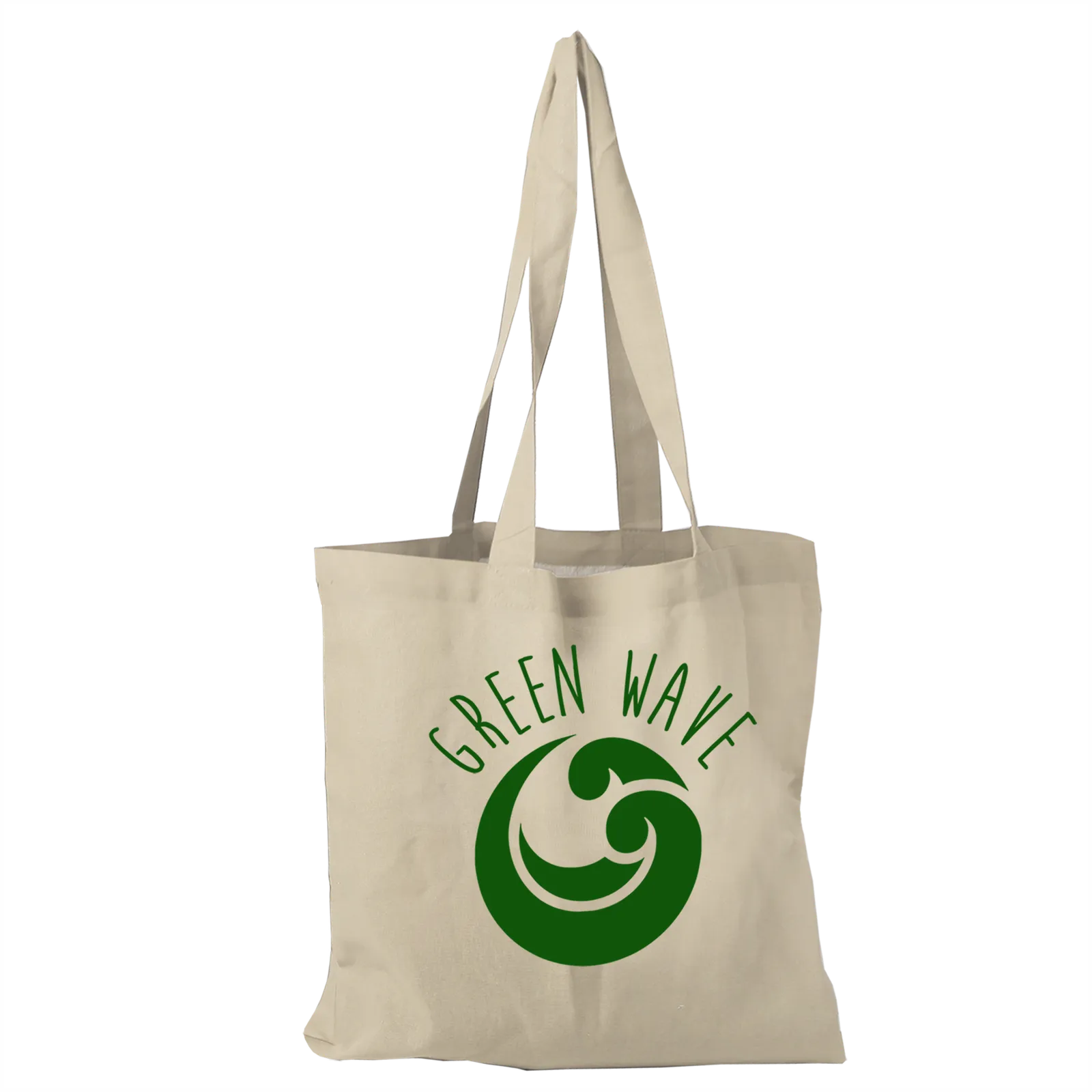 Non-Woven Budget Tote Shoulder Length Handles - 15.875 x 14.5 in - product view 2