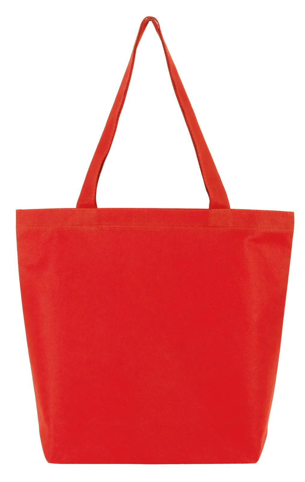 Custom Tote Bag Non-Woven Gusseted Bottom - 13.25 x 15 in - product view 16