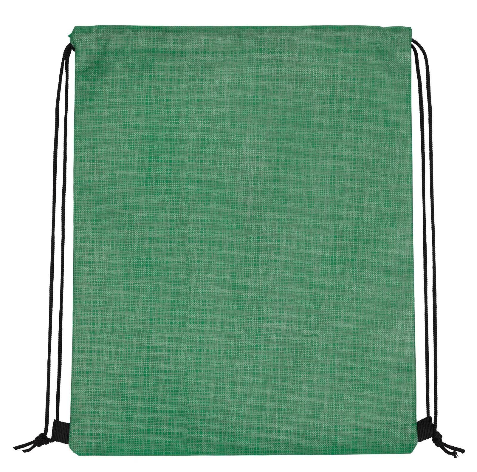 Drawstring Backpack Non-Woven Shimmer Pattern - 16.5 x 13 in - product view 11