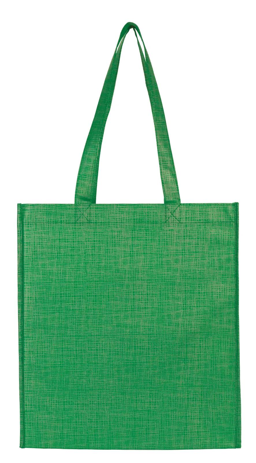Custom Tote Bag Non-Woven Shimmer Pattern - 14.125 x 12.75 in - product view 7
