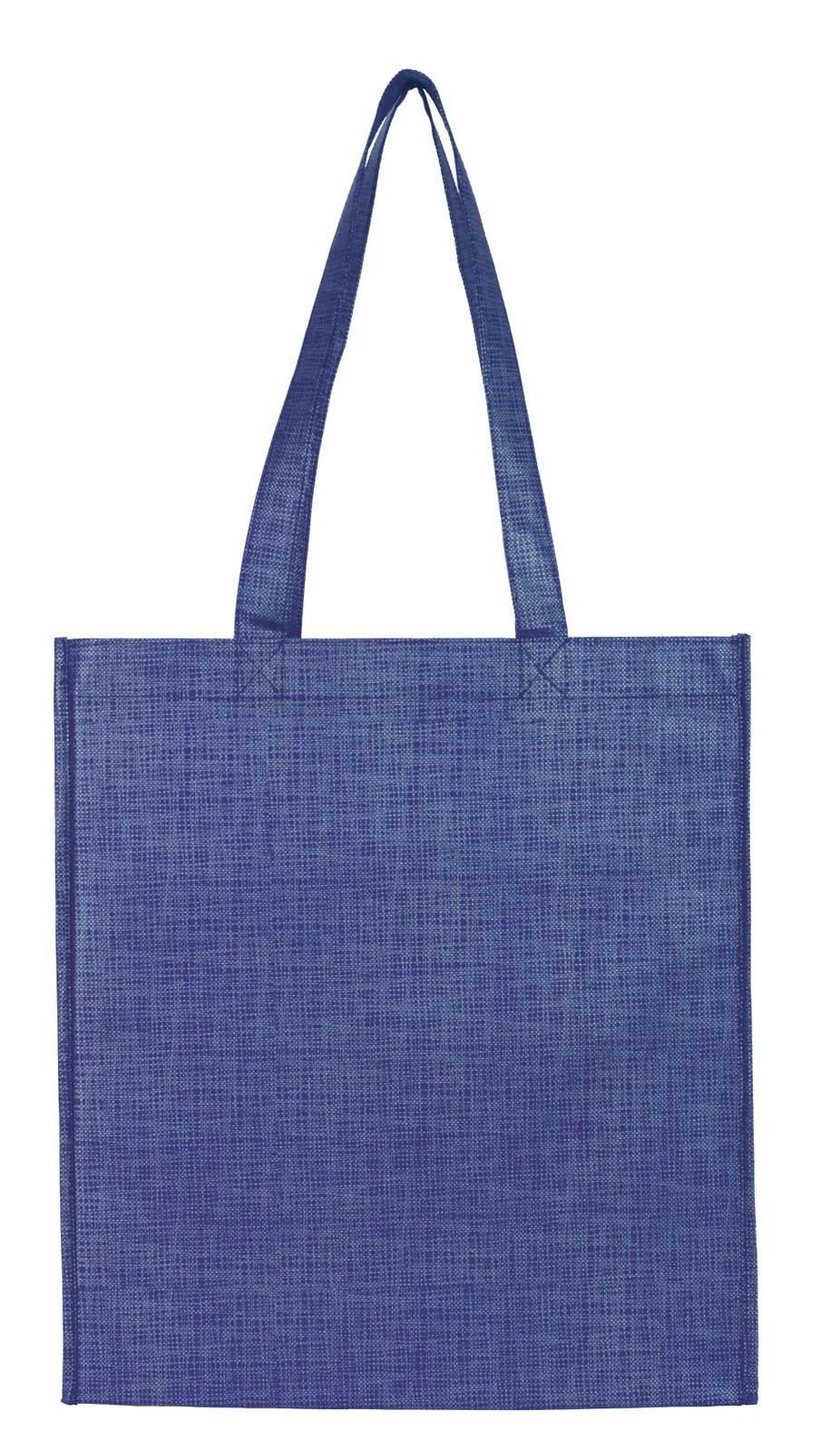 Custom Tote Bag Non-Woven Shimmer Pattern - 14.125 x 12.75 in - product view 11