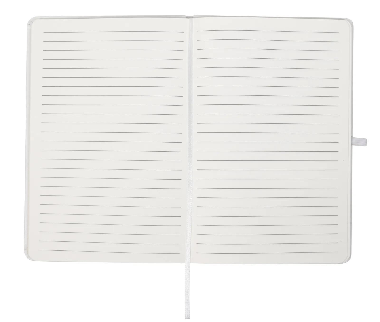 Journal with Pen Leatherette Cover Expandable Pocket - 8.25 x 5.5 in - product view 12