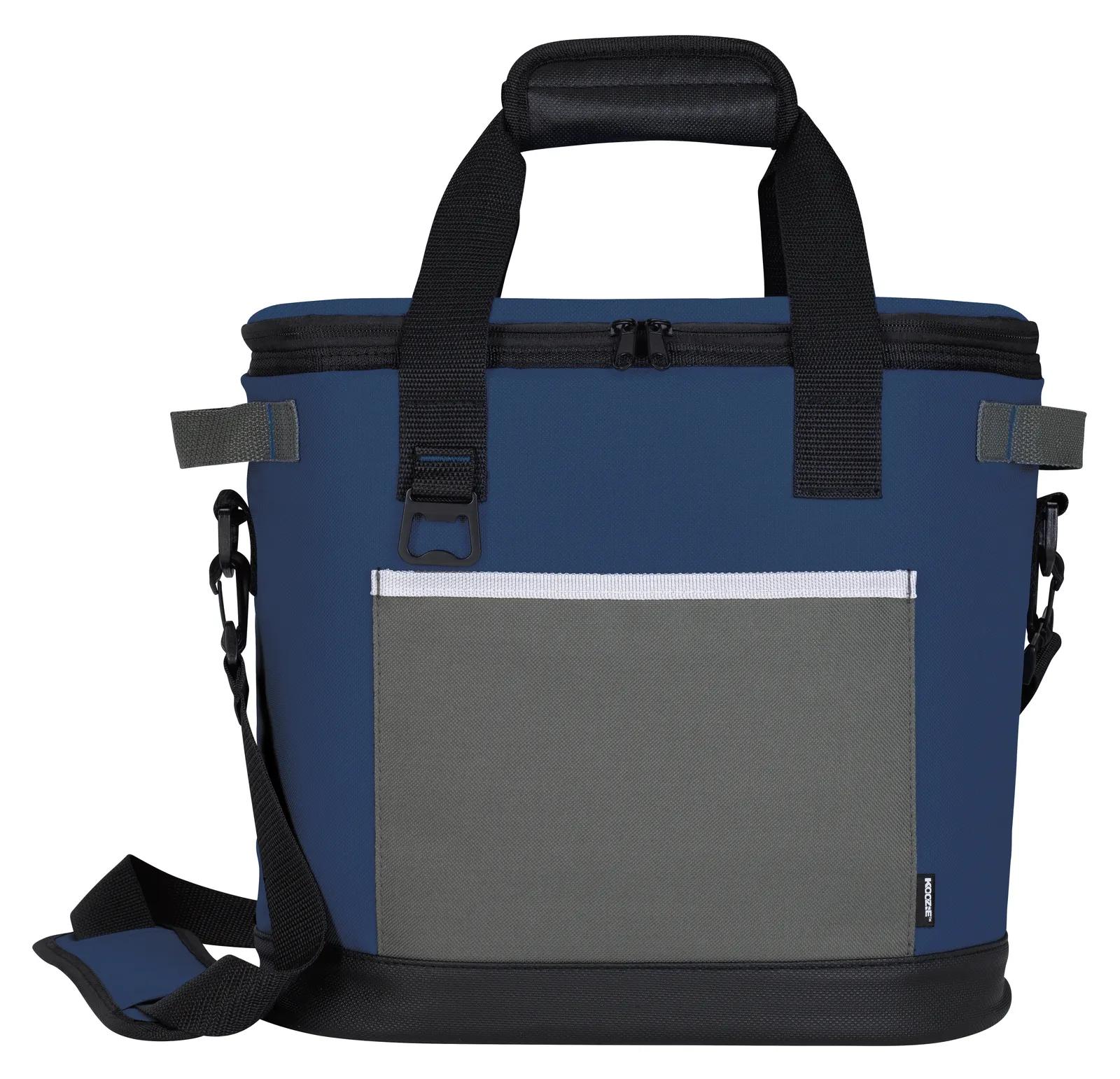 Cooler Bag 20-Can 600D Polyester Bottle Opener - 12.25 x 12.5 in - product view 5