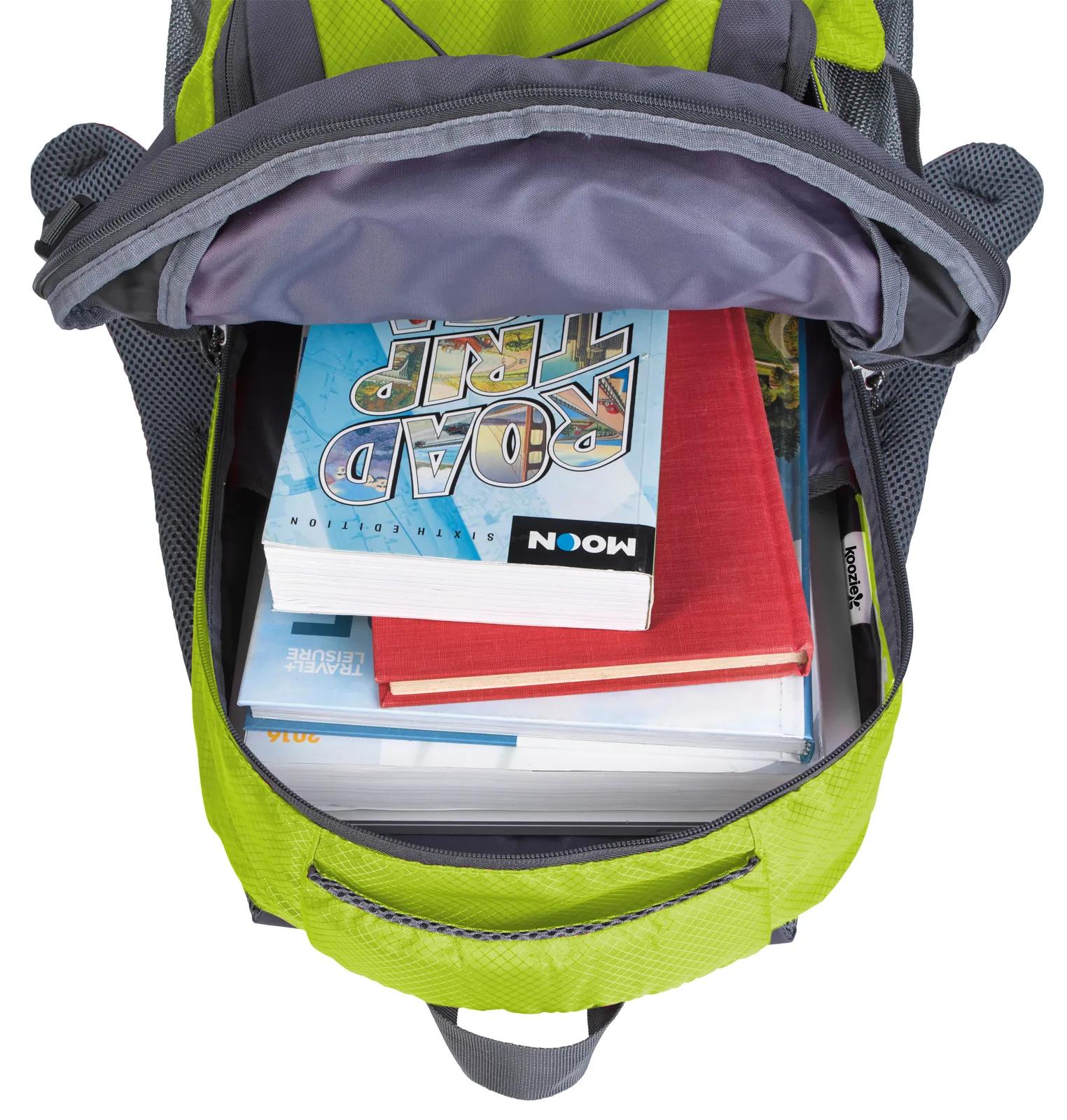 Daypack 25L Ripstop Polyester Laptop Sleeve Bungee - 20.125 x 13.375 in - product view 27