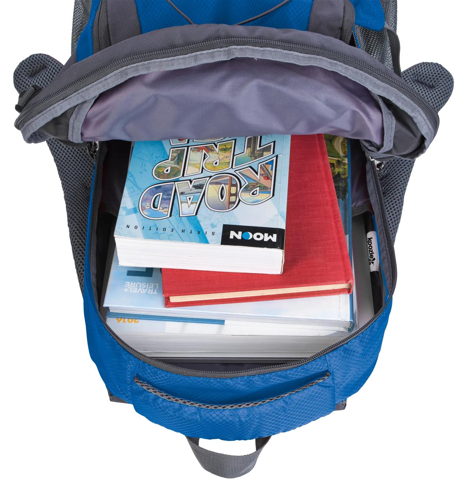 Daypack 25L Ripstop Polyester Laptop Sleeve Bungee - 20.125 x 13.375 in - product view 32