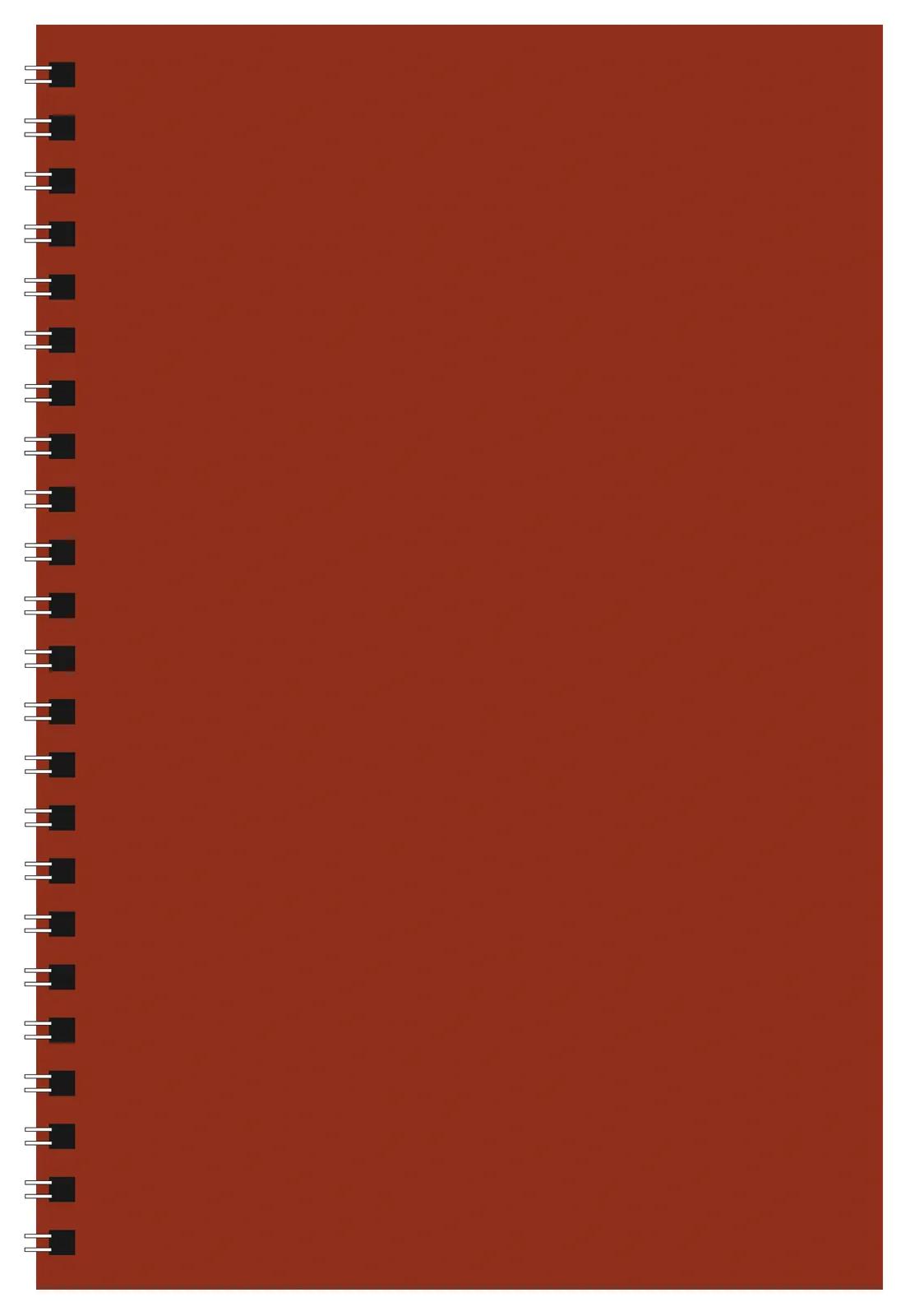 Spiral Notebook Leatherette Cover 50 Sheets - 9 x 6 in - product view 6