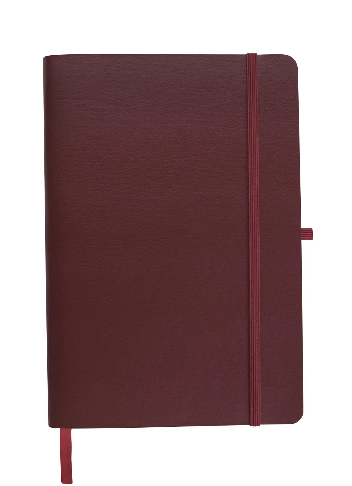 Journal Textured Leatherette Cover Elastic Band - 8.25 x 5.75 in - product view 2