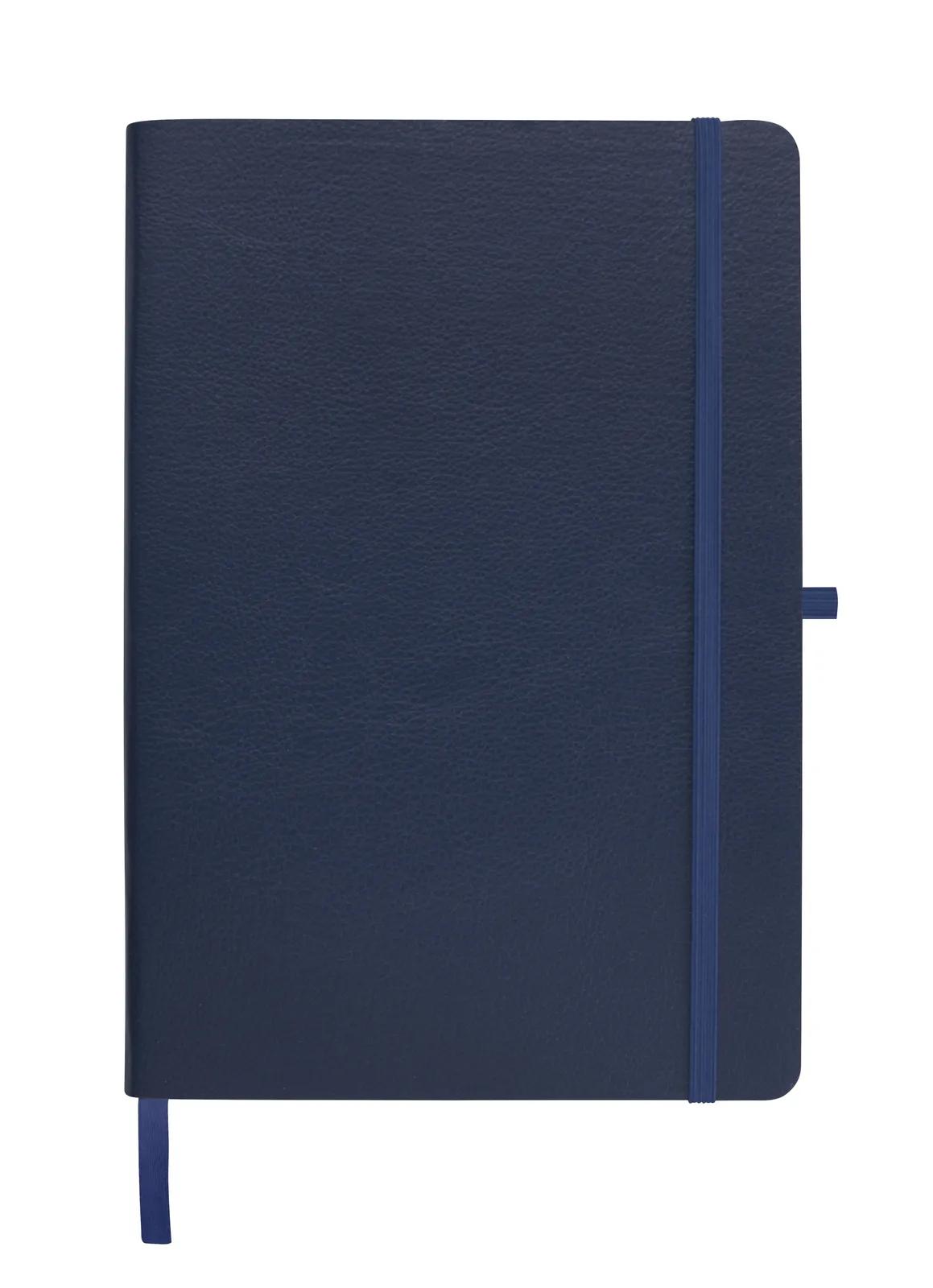 Journal Textured Leatherette Cover Elastic Band - 8.25 x 5.75 in - product view 4