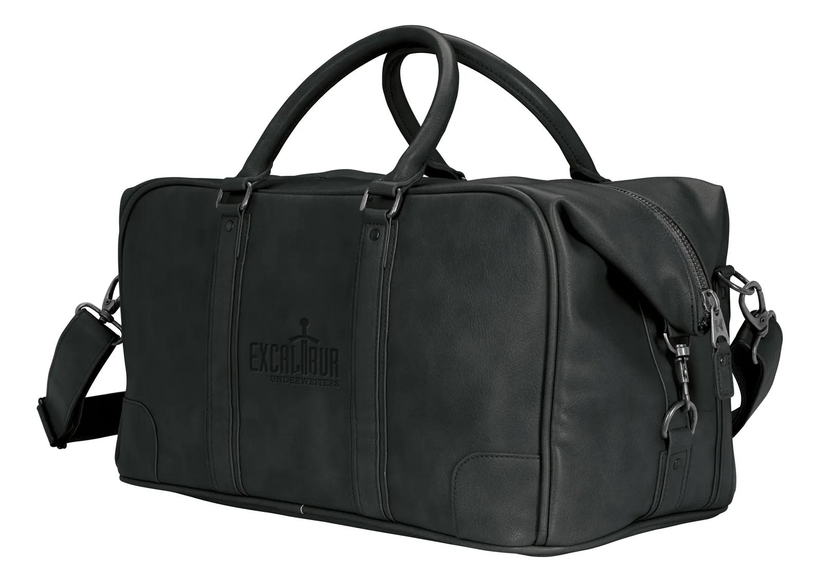 PU Duffel Bag Interior Organization Pockets - 9.625 x 17.375 in - product view 2