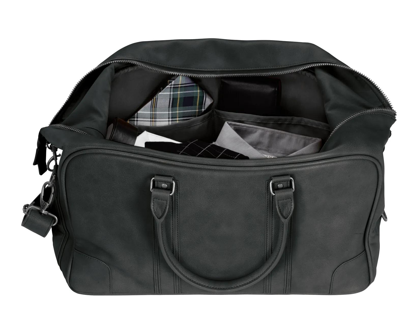 PU Duffel Bag Interior Organization Pockets - 9.625 x 17.375 in - product view 11