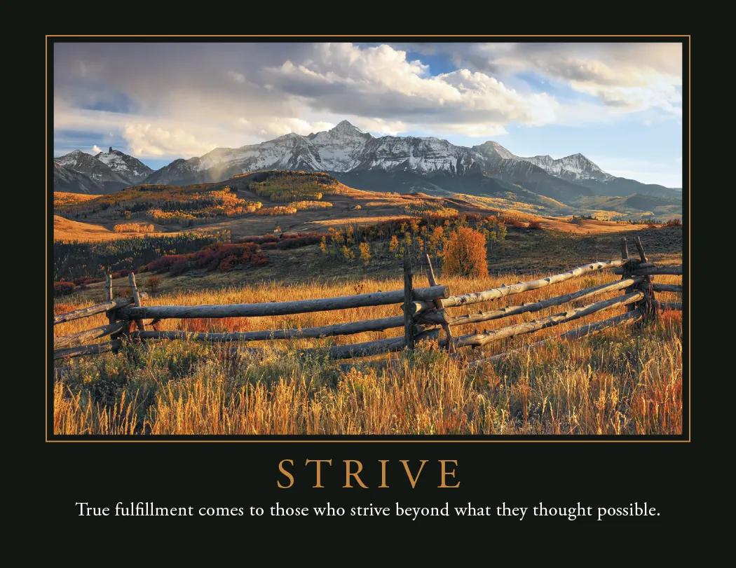 Motivational Wall Calendar FSC Paper UV Coated - 18.5 x 11 in - product view 27