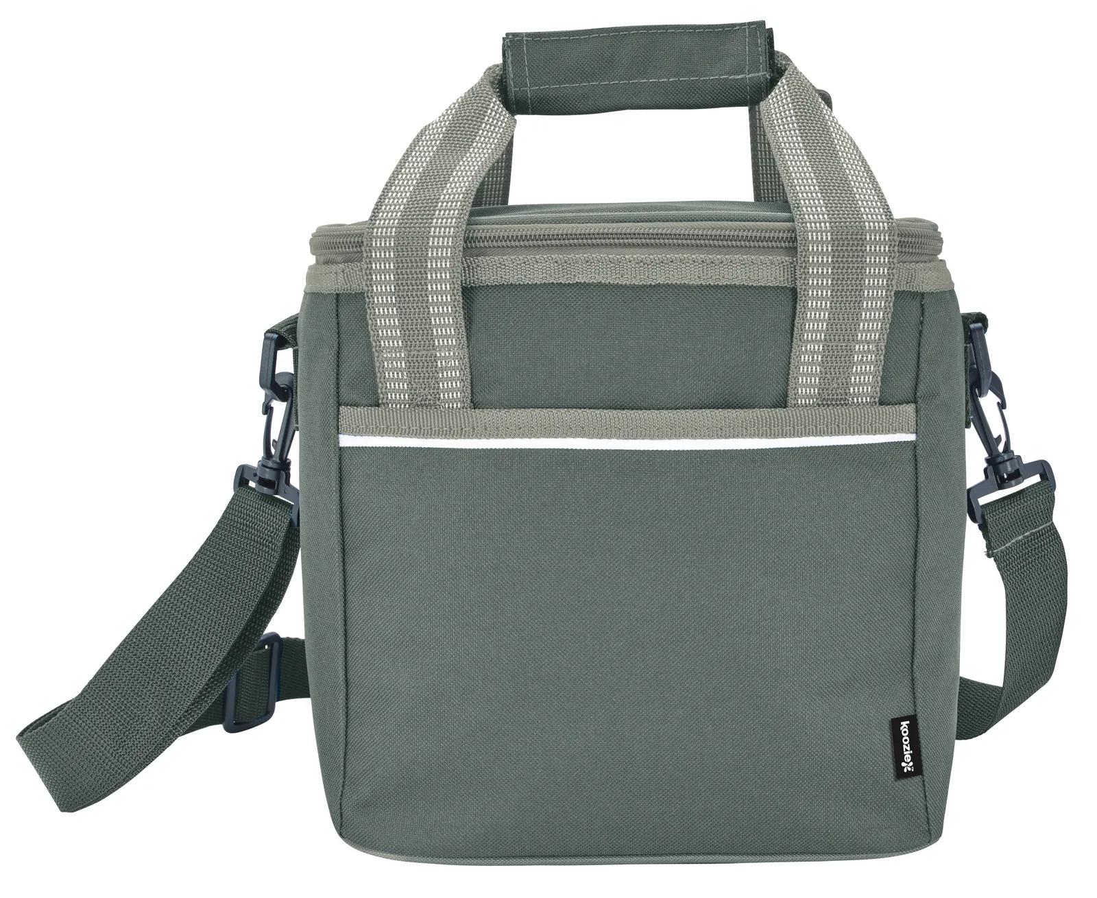 Accent Stitched Cooler with Shoulder Strap - 10 x 7.1 in - product view 5
