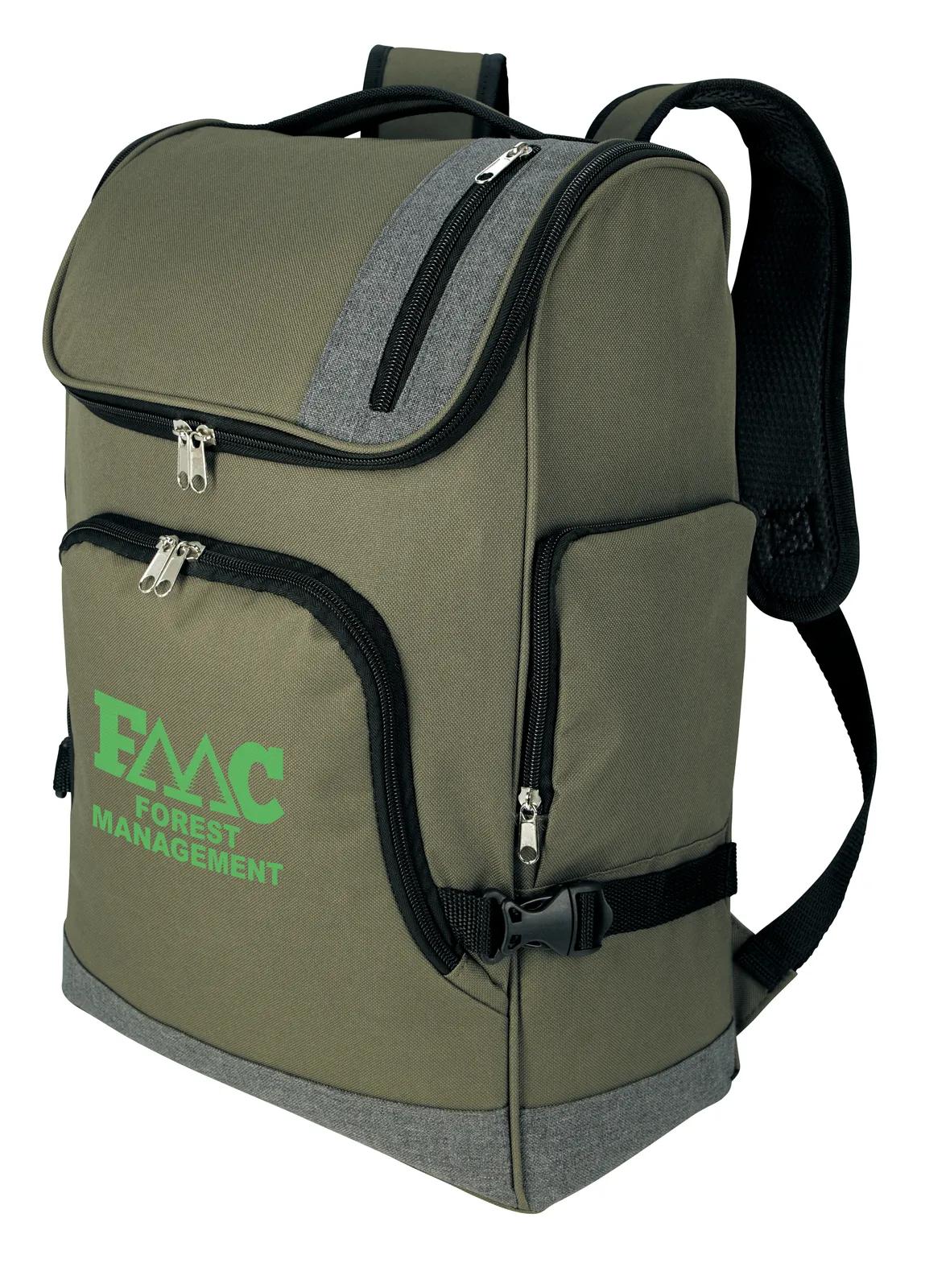 Computer Backpack with Compression Straps 600D - 17.4 x 13.4 in - product view 5